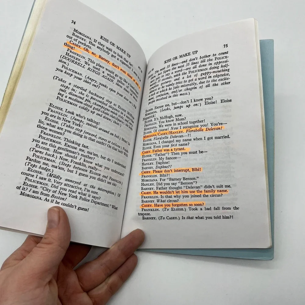 Kiss or Make Up Comedy Play by Jack Sharkey Samuel French‎ Inc. Script